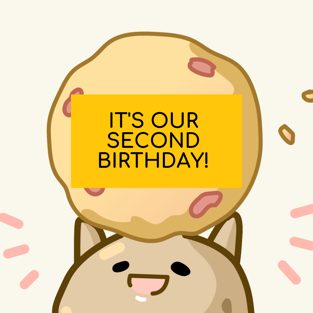 celebrating our 2nd birthday