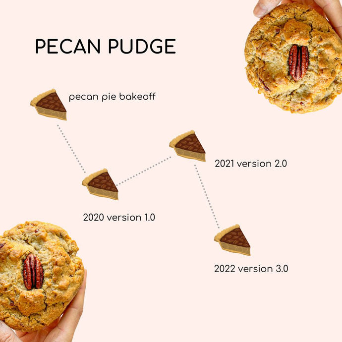 the making of pecan pudge